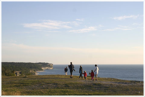 Hgklint sder om Visby, utsiktsplats