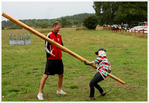 Störta stång - foto: Bernt Enderborg