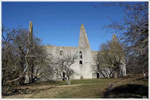 Gotland, S:t Gran - kyrkoruin - foto: Bernt Enderborg