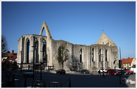 Gotland, S:ta Carin ruin - foto: Bernt Enderborg