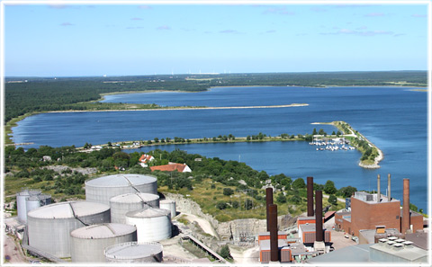 Gotland, Slite Lännahamnen - foto: Bernt Enderborg