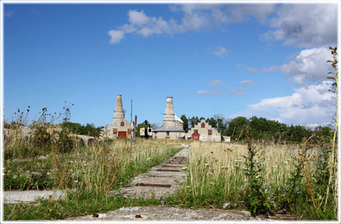 Gotland, Bläse kalkbruksmuseum - foto: Bernt Enderborg