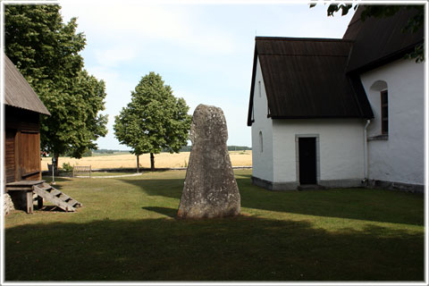 Akebck kyrka, bildsten