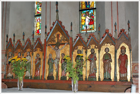 Ardre kyrka, altarretabel