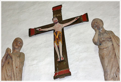 Krucifix i Bro kyrka på Gotland