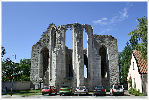 S:t Nicolai ruin - foto: Bernt Enderborg