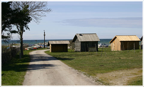 Valbybodar fiskeläge - foto: Bernt Enderborg