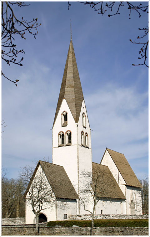 Gotland, Garde kyrka - foto: Bernt Enderborg