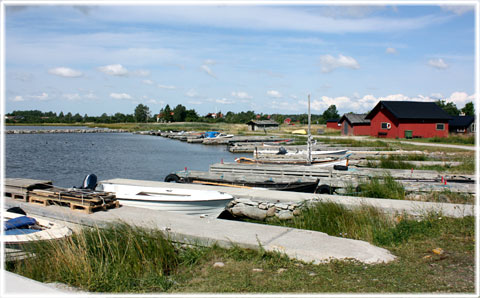 Hus fiskeläge, båtplatser