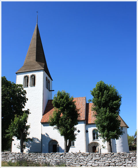 Gotland, Linde kyrka - foto: Bernt Enderborg