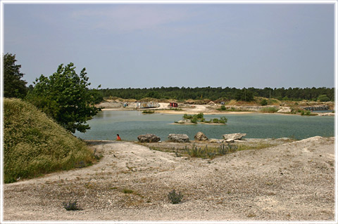 Follingbo kalkbrott - foto: Bernt Enderborg