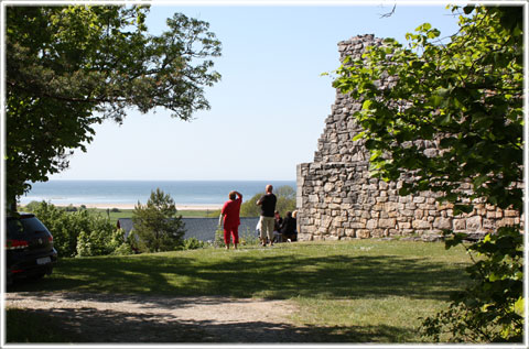 Fröjel kastal - foto: Bernt Enderborg