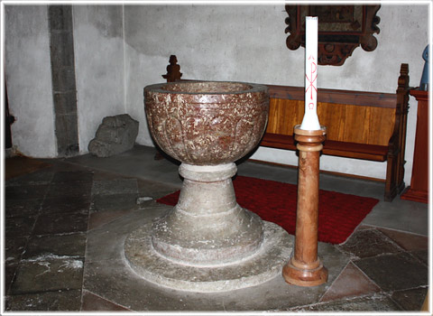 Dopfunten i Roma kyrka