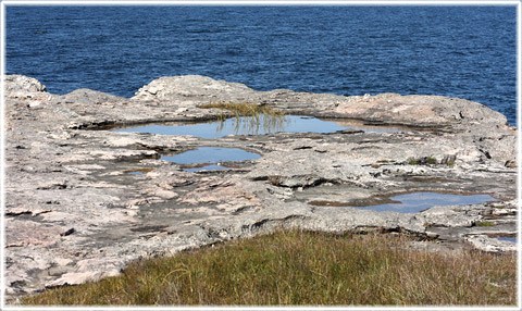 Kuppen, stergarn, strandgrytor