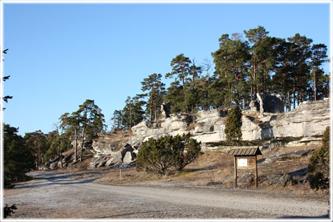 Raukar vid Hideviken