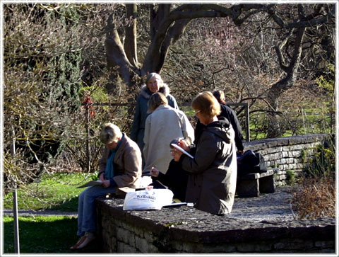 Krumelurer i Botaniska Trädgården