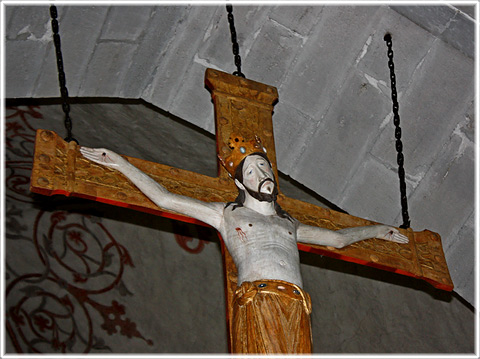 Krucifixet i Väte kyrka på Gotland