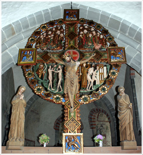 Triumfkrucifixet i Öja kyrka