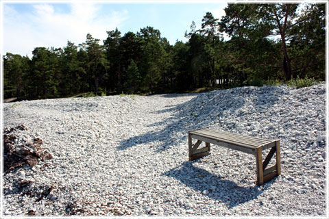 Stenstranden i Gothem - foto: Bernt Enderborg