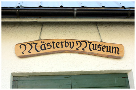 Mästerby museum - foto: Bernt Enderborg