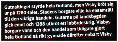 Vykort Gotland