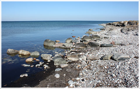 Gotland, Gamle hamn i Ljugarn - foto: Bernt Enderborg