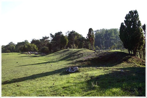 Fornborgen Burgen eller Burgvallen - foto: Bernt Enderborg