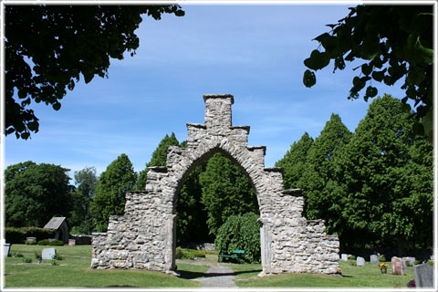 Gotland, Den medeltida inkörsporten - foto: Bernt Enderborg