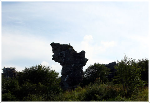 Gotland, Raukar i Slite - foto: Bernt Enderborg