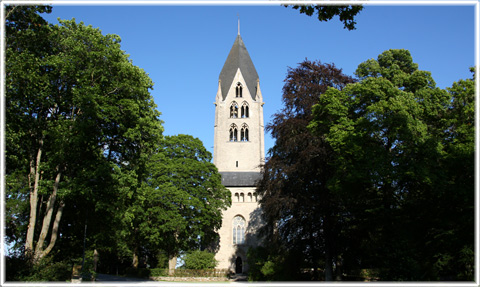 Tornet på Dalhem kyrka - foto: Bernt Enderborg