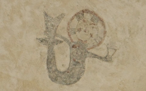 Romanska målningar, Vall kyrka, Gotland